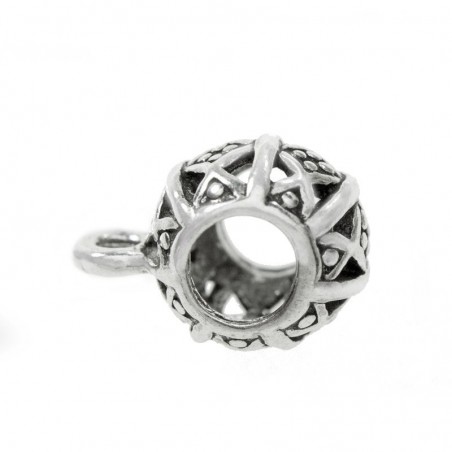 Abalorio adaptador con arandela Plata de Ley | Karissma