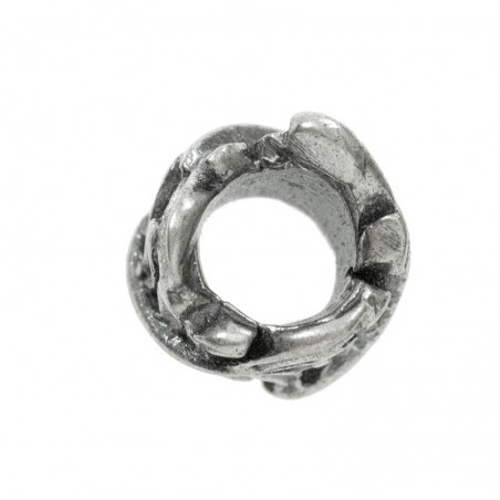 Abalorio oxidado hojas Plata de Ley | Karissma