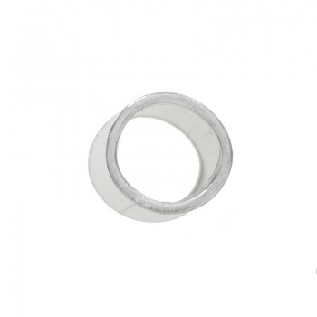 Tubo ancho grueso  Plata de Ley | Karissma 2