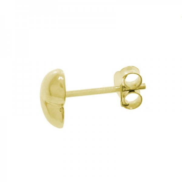 Pendientes corazón para maestra Plata de Ley