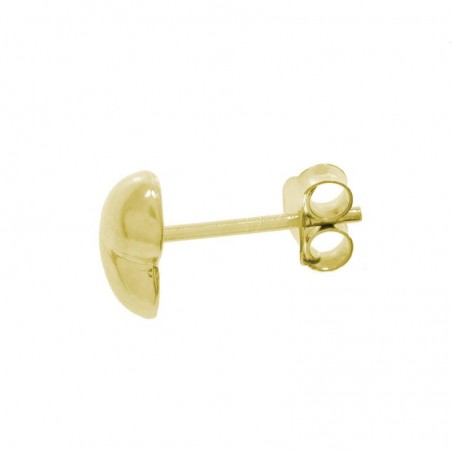 Pendientes corazón para maestra Plata de Ley