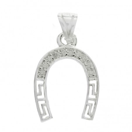 Collar herradura con circonitas Plata de Ley - Karissma