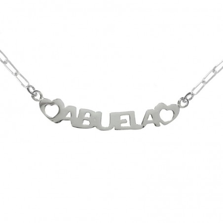 Collar abuela Plata de Ley - Karissma