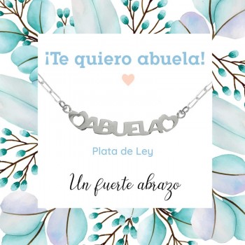 Collar abuela Plata de Ley - Karissma