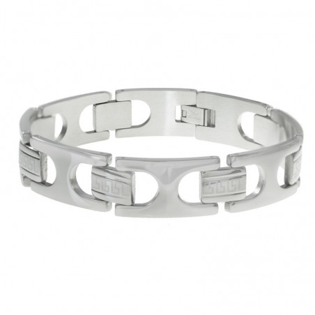 Pulsera eslabones acero inoxidable