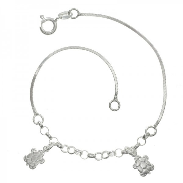 Pulsera con abalorios tortugas para Primera Comunión