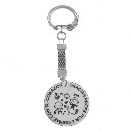 Llavero para PROFE con mensaje