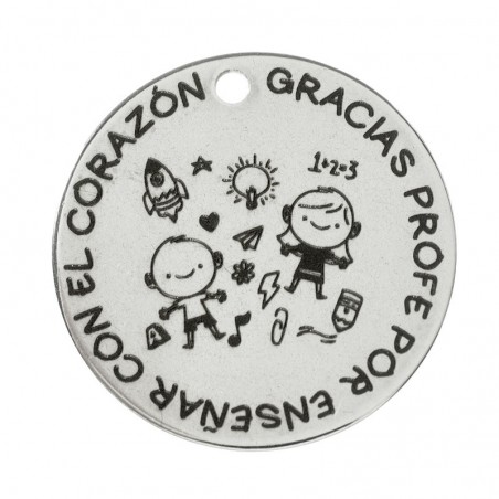 Llavero para PROFE con mensaje