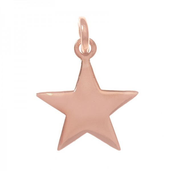 Colgante estrella con arandela Plata de Ley 925