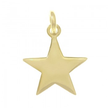 Colgante estrella con arandela Plata de Ley 925 2