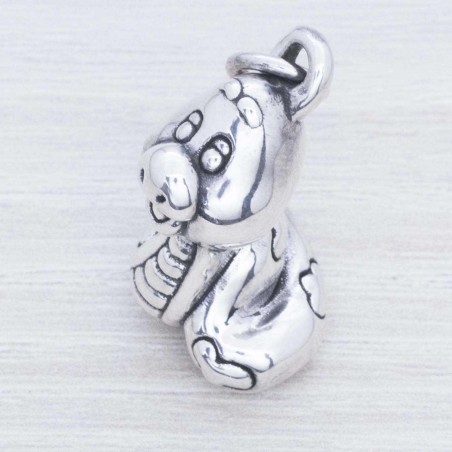 Colgante serpiente electroforma Plata de Ley