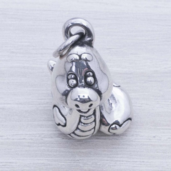 Colgante serpiente electroforma Plata de Ley