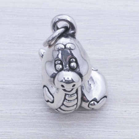 Colgante serpiente electroforma Plata de Ley