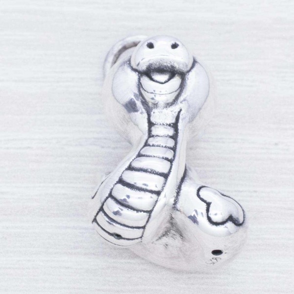 Colgante serpiente electroforma Plata de Ley