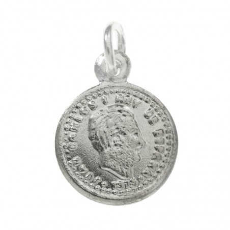 Colgante moneda Plata de Ley 925