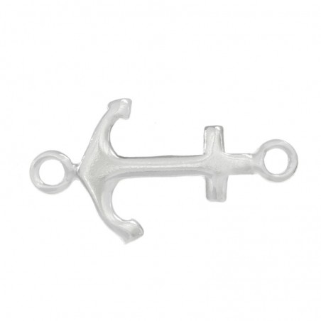 Entrepieza ancla marinera Plata de Ley