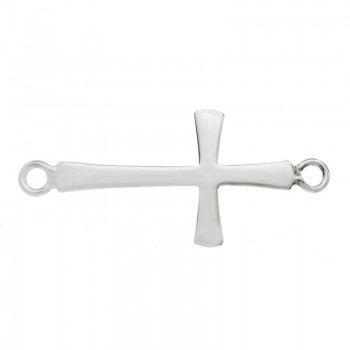Entrepieza cruz Plata de Ley 925