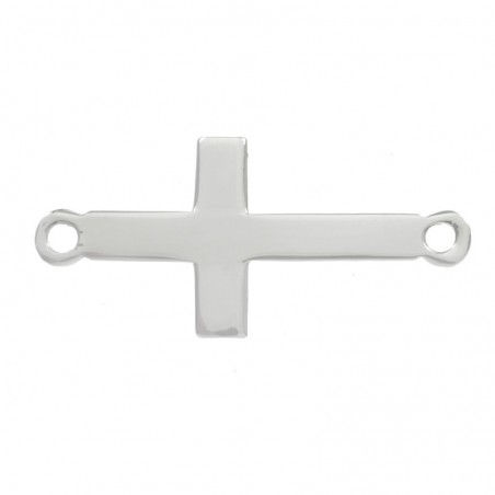 Entrepieza cruz Plata de Ley 925