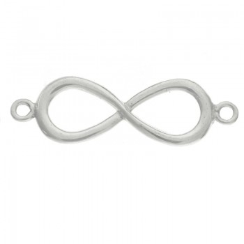 Entrepieza infinito Plata de Ley 925