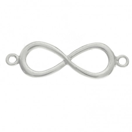 Entrepieza infinito Plata de Ley 925