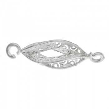 Entrepieza retorcida Plata de Ley 925