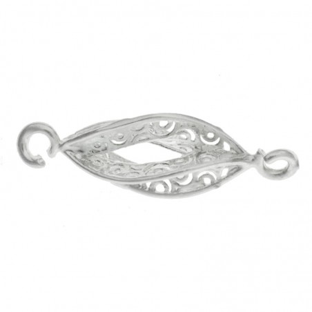 Entrepieza retorcida Plata de Ley 925