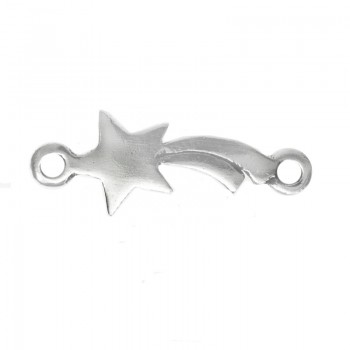 Entrepieza estrella fugaz Plata de Ley 925