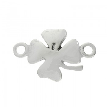 Entrepieza trébol de la suerte Plata de Ley 925