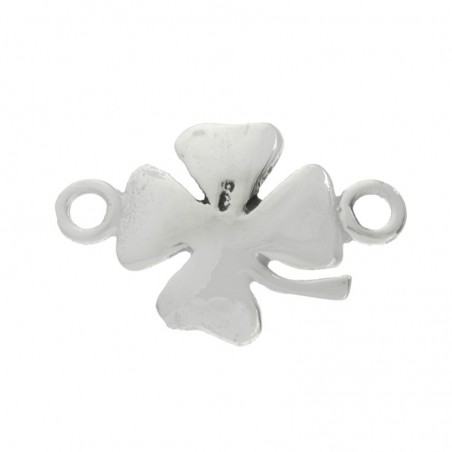 Entrepieza trébol de la suerte Plata de Ley 925