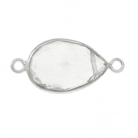 Entrepieza piedra natural Plata de Ley 925