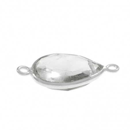 Entrepieza piedra natural Plata de Ley 925