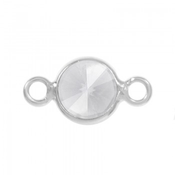 Entrepieza punto de luz Plata de Ley 925