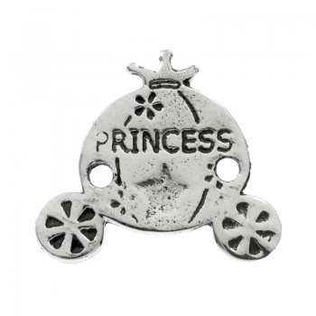 Entrepieza carroza Princess Plata de Ley 925