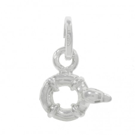 Colgante pato Plata de Ley 925