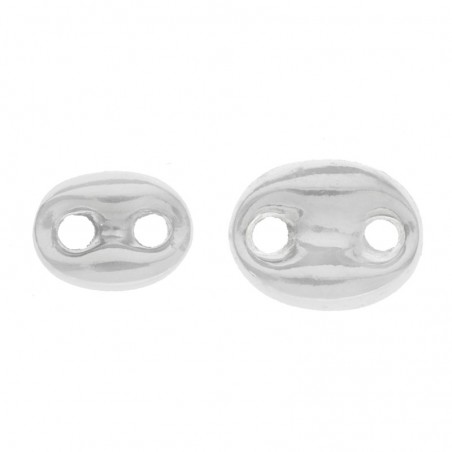 Abalorio entrepieza calabrote Plata de Ley 925