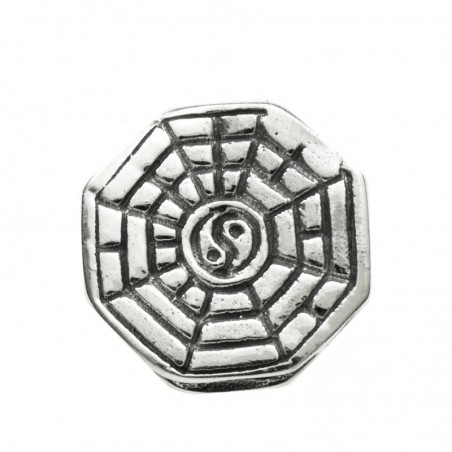 Entrepieza teleraña con yin-yang de Ley 925