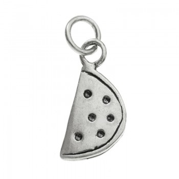 Abalorio colgante sandía Plata de Ley 925