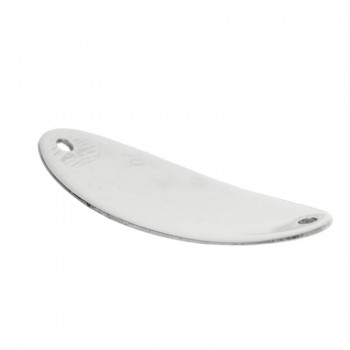 Entrepieza para grabar Bombé En Plata de Ley 925 2