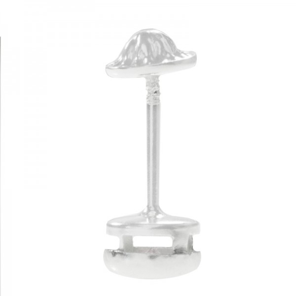 Pendientes circonita rosa para niña de Primera Comunión- Karissma