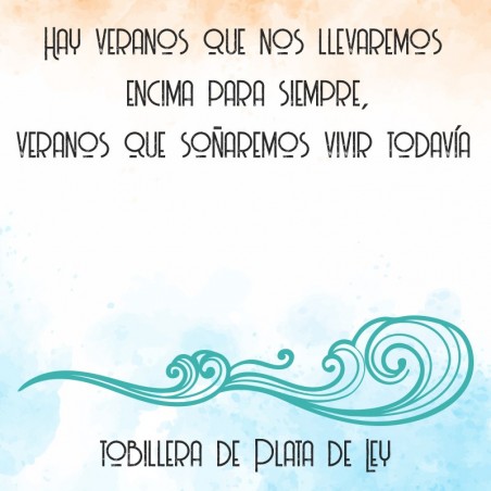 Tobillera cadena de bolitas Plata de Ley 925 | Karissma