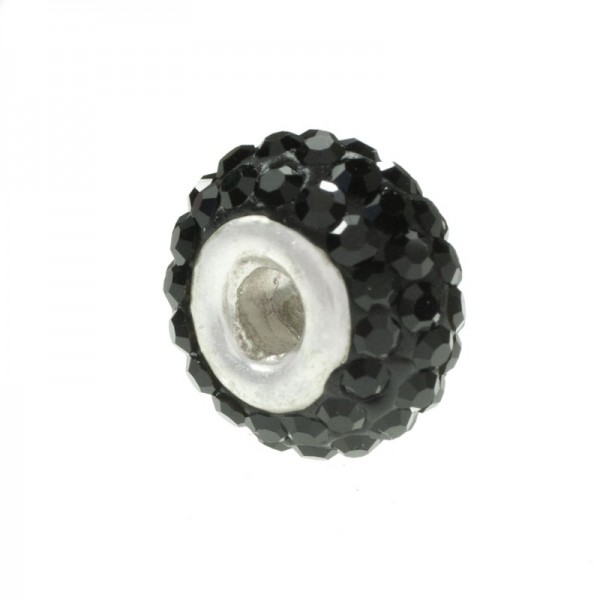 Abalorio cristal preciosa Plata de Ley 925