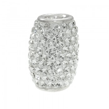 Abalorio cristal preciosa Plata de Ley 925 2