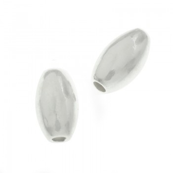 Bola oval Plata de Ley 925