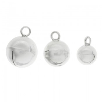 Colgante cascabel Plata de Ley 925