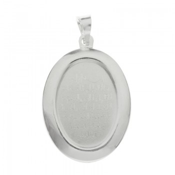 Base colgante cabullón Plata de Ley 925