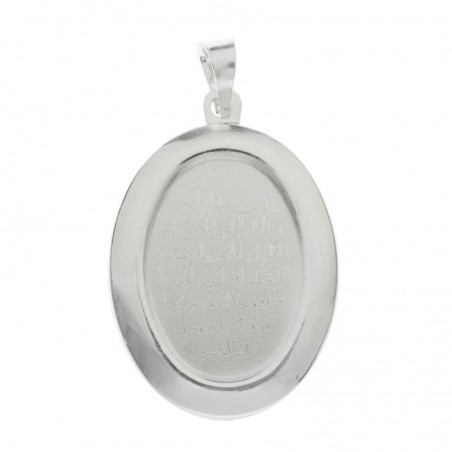 Base colgante cabullón Plata de Ley 925