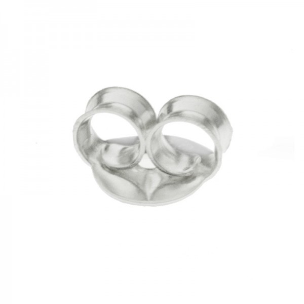 Abalorio mariposa para pendientes en Plata de Ley 925