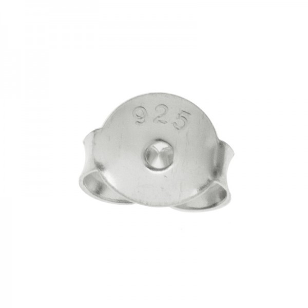 Abalorio mariposa para pendientes en Plata de Ley 925