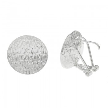 Base pendientes cierre omega Plata de Ley 925