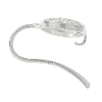 Base pendientes calado redondo Plata de Ley 925 2